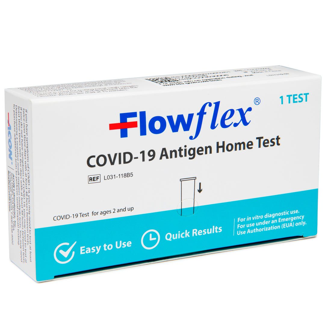 Flowflex COVID-19 Home Antigen Test (FDA Approved)