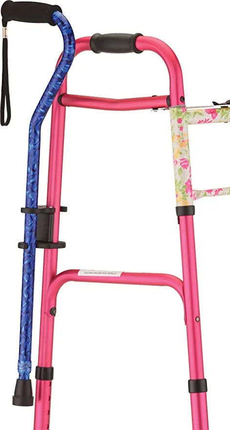 Cane Holder for Walkers and Rollators