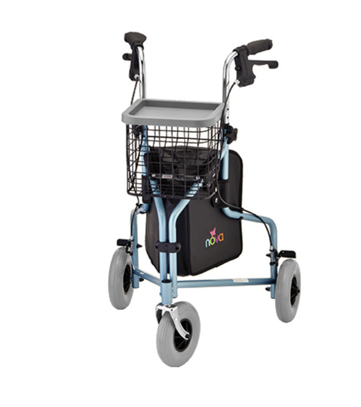 Nova Traveler 3 Wheel Rolling Walker