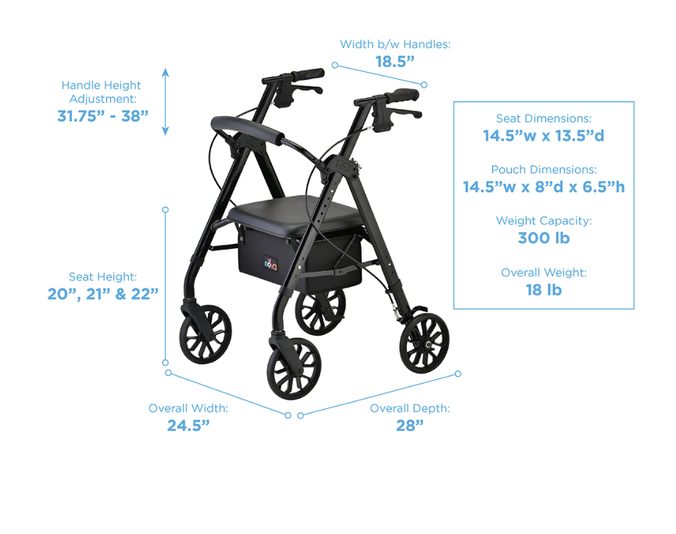 Nova STAR 8 Rollator