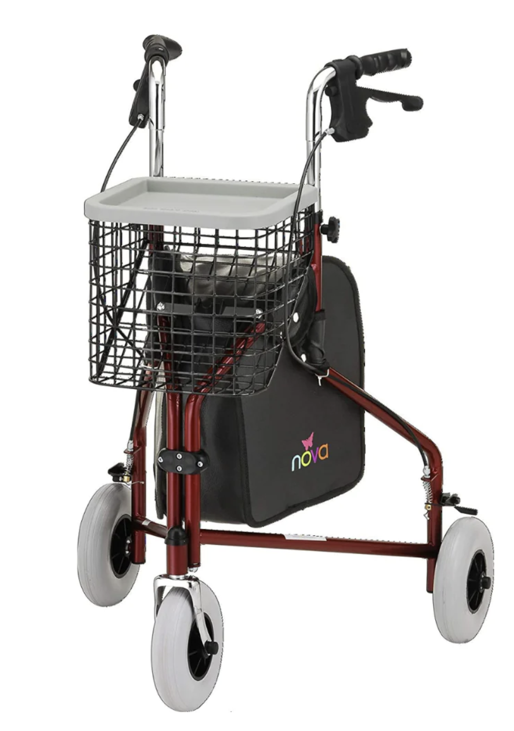 Nova Traveler 3 Wheel Rolling Walker