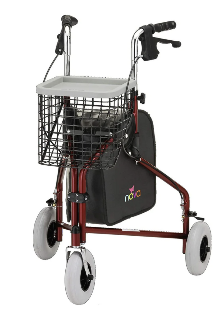 Nova Traveler 3 Wheel Rolling Walker