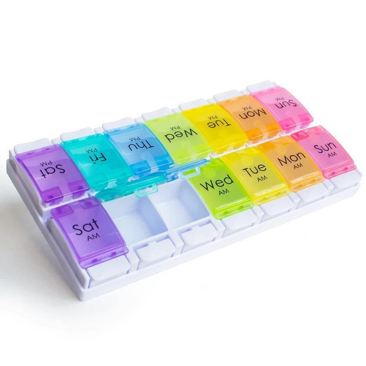 Daily Pill Organizer and Medicine Reminder