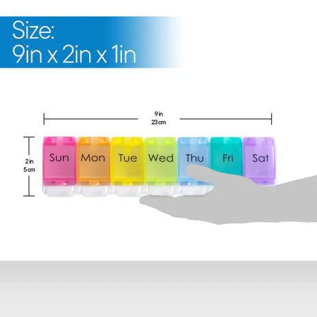 Daily Pill Organizer and Medicine Reminder