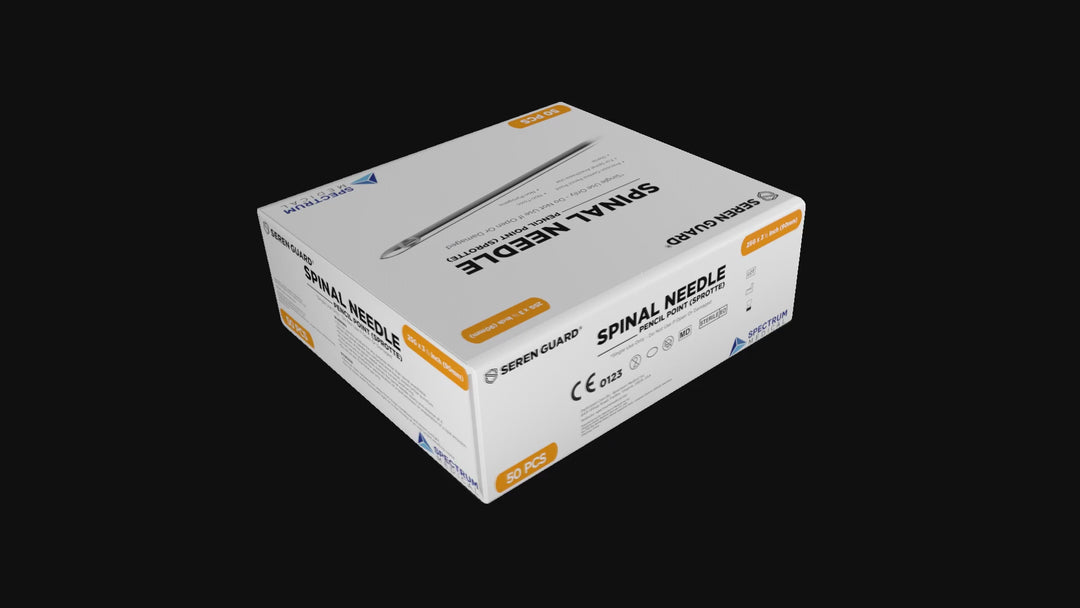 SEREN GUARD® Spinal Needle - Pencil Point (Sprotte) 25G x 3.5"