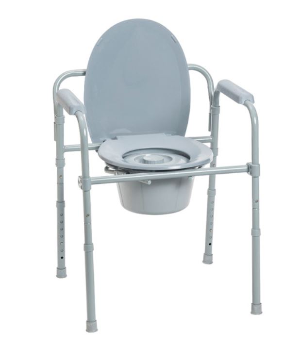 Portable Folding Bedside Commode