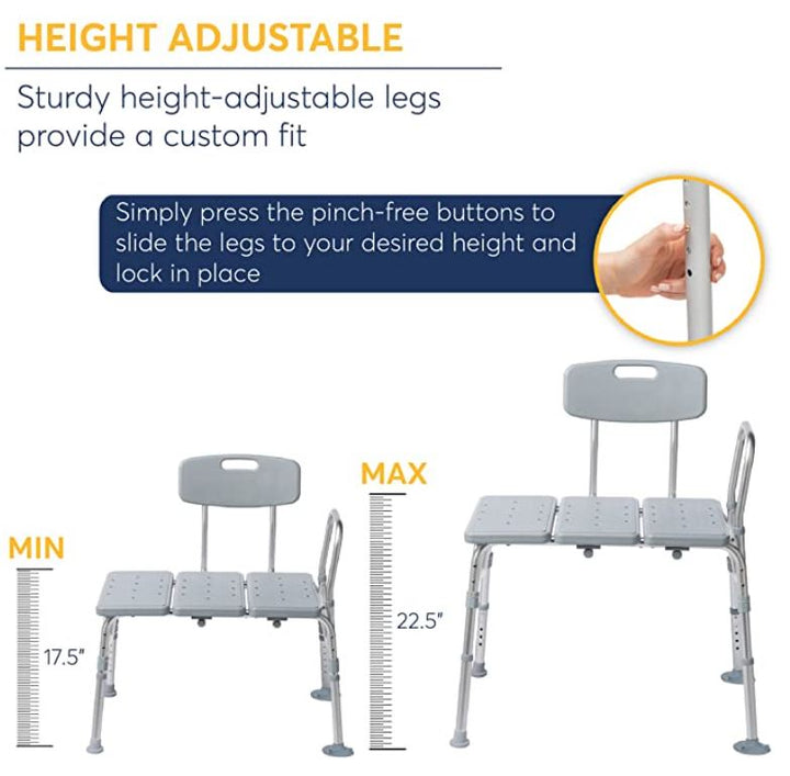 Drive Medical Tub Transfer Bench