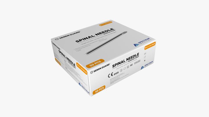 SEREN GUARD® Spinal Needle - Quincke Point 25G x 3.5"