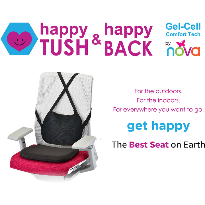 Happy Tush Gel Cell Seat Cushion