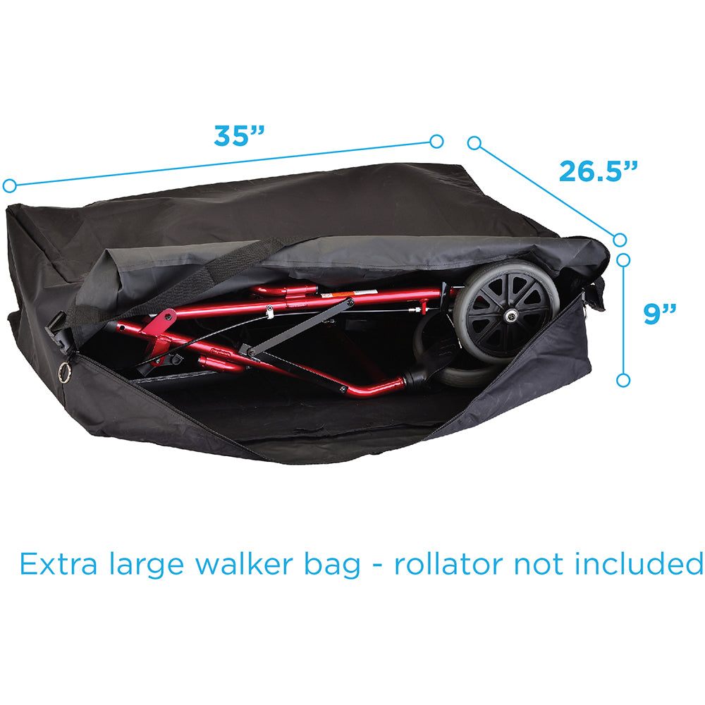 Travel Bag for Walkers, Rollators or Transport Wheelchairs