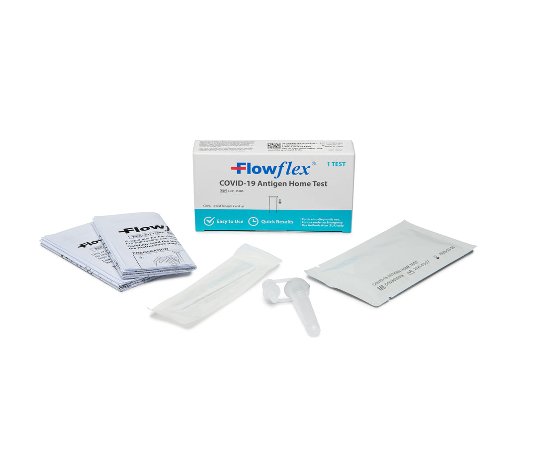 Flowflex COVID-19 Home Antigen Test (FDA Approved)