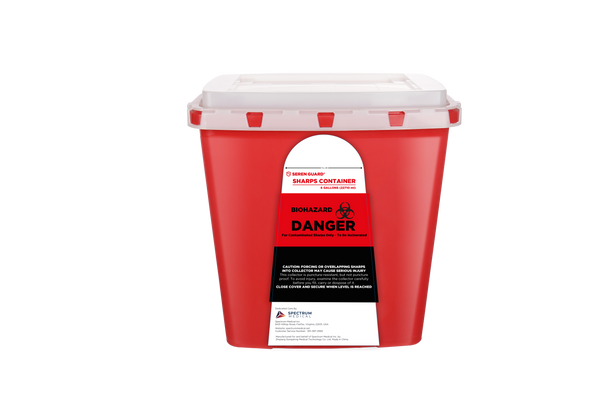 SEREN GUARD® Sharps Container – 6 Gallon – Spectrum Medical