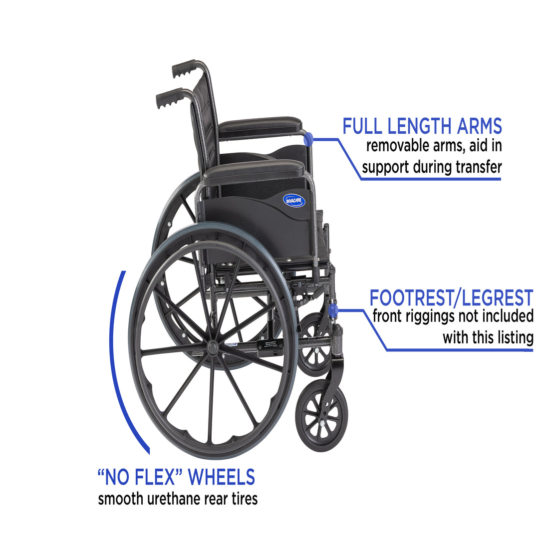 Invacare Tracer EX2 Standard Folding Manual Wheelchair