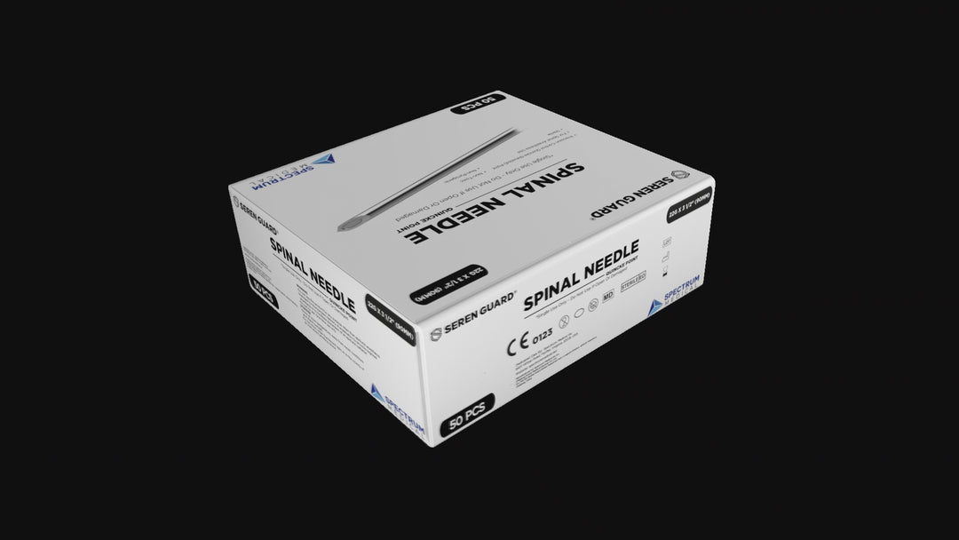 SEREN GUARD® Spinal Needle - Quincke Point 20G x 3.5"