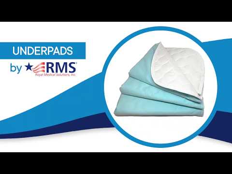 Reusable Incontinence Underpad (Three Pack)