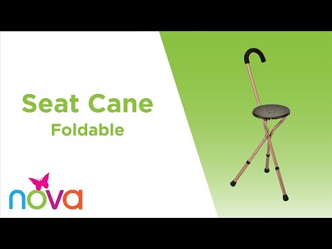Adjustable Folding Seat Cane